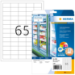 HERMA Deep-freeze labels A4 38.1x21.2 mm white paper matt 1625 pcs.