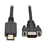 Tripp Lite P566-010-VGA video cable adapter 118.1" (3 m) HDMI HD15, MICRO-USB B Black