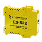 Brainboxes ES-522 network card Ethernet 100 Mbit/s