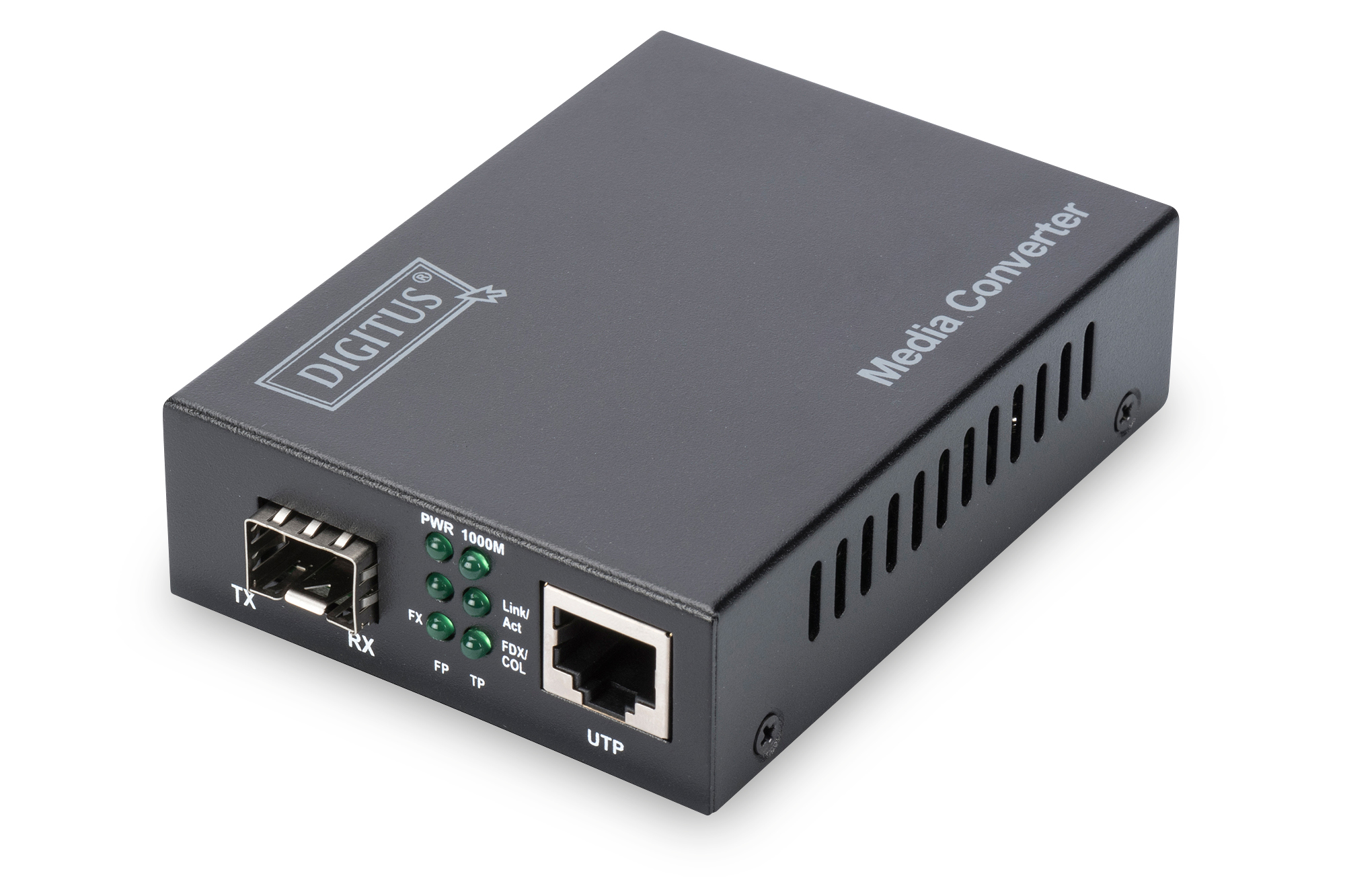 Image of Digitus Gigabit Media Converter, RJ45 / SFP
