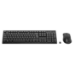 Belkin BBZ010DE keyboard Mouse included Universal RF Wireless German Black