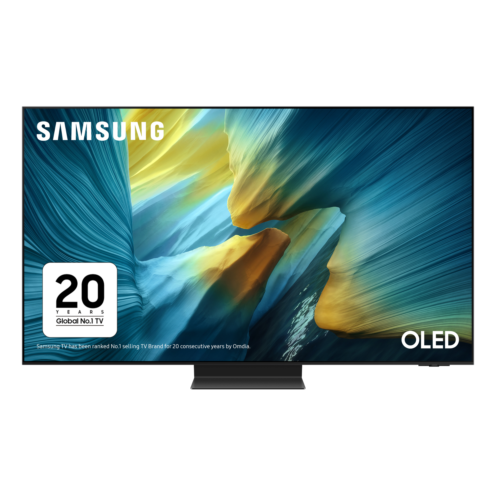 Samsung Black Qe55s95fatxxu Tv 139.7 Cm (55") 4K Ultra Hd Smart Tv Wi-F