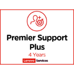 Lenovo Premier Support Plus Upgrade - Extended service agreement - parts and labour (for system with 3 years on-site warranty) - 4 years (from original purchase date of the equipment) - on-site - response time: NBD - for ThinkCentre M90, M90q Gen 2, M90q