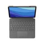 Logitech 920-010212 toetsenbord voor mobiel apparaat QWERTY Italiaans Smart Connector Grijs
