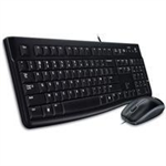 Logitech Desktop MK120, UK keyboard USB QWERTY UK English Black