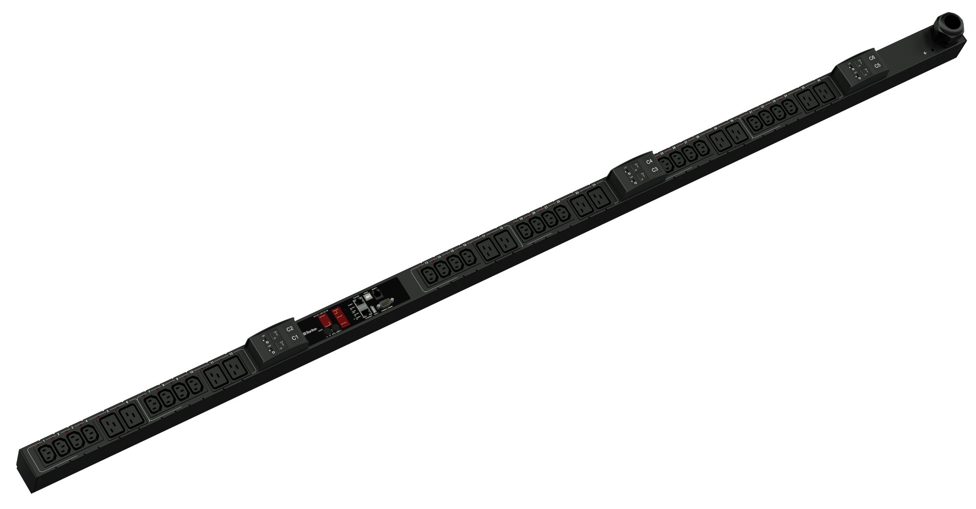 Raritan PX2-2730 power distribution unit (PDU) 36 AC outlet(s) 0U Blac