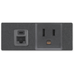 Extron 60-1934-02 outlet box Type B Black