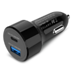 Cellairis 04-0150103 mobile device charger Smartphone, Tablet Black Cigar lighter Fast charging Auto