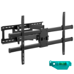 ONKRON Full Motion Wall Mount 42"-120" max 220lbs, Black