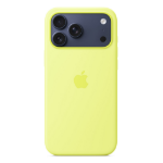 Apple iPhone 17 Pro Max Silicone Case with MagSafe – Neon Yellow