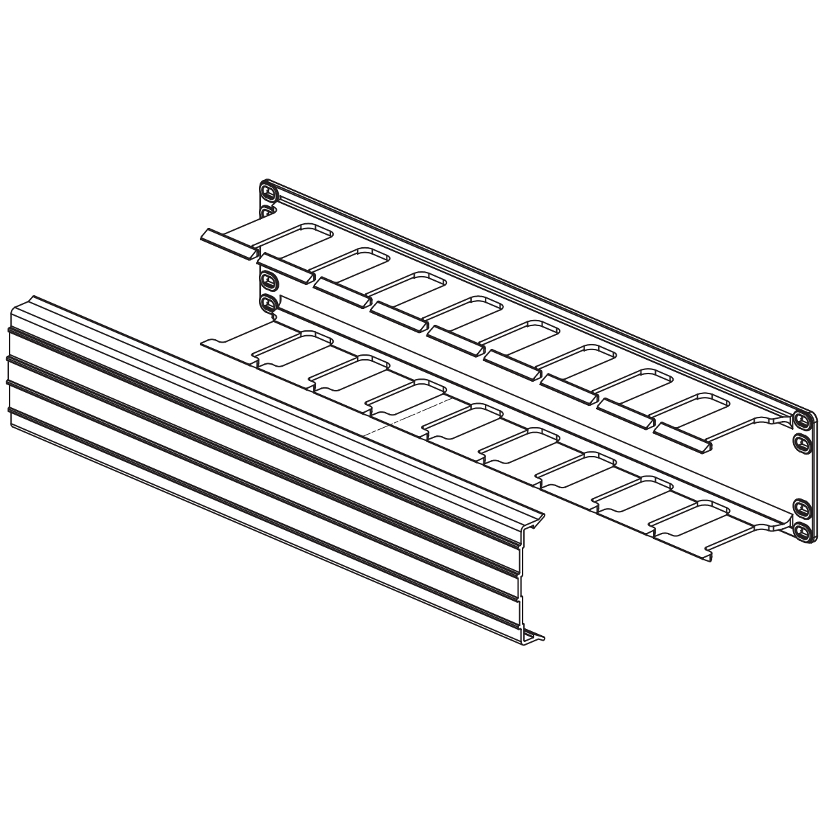 Vertiv CM-17 rack accessory Cable organizer