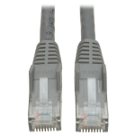Tripp Lite N201-007-GY Cat6 Gigabit Snagless Molded (UTP) Ethernet Cable (RJ45 M/M), Gray, 7 ft. (2.13 m)