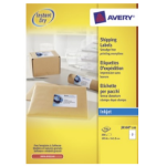 Avery J8168-100 self-adhesive label White 200 pc(s)