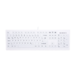 CHERRY AK-C8100F-U1-W/GE keyboard Medical USB QWERTZ German White