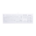 CHERRY AK-C8100F-U1-W/GE Tastatur Medizinisch USB QWERTZ Deutsch Weiß