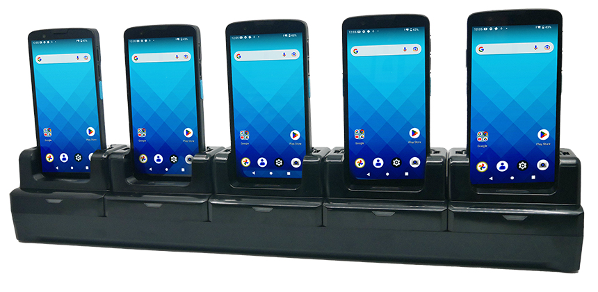 Unitech EA660 5-Slot Terminal Charging Cradle With Power Adaptor thumbnail