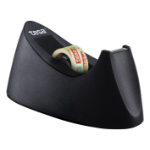 TESA 53917-00000-01 tape dispenser Polystyrene Black, Transparent
