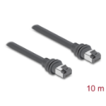 DeLOCK RJ45 Patch Cable Cat.6 compatible with Starlink Gen3 - 10 m grey