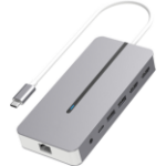 Hypertec ProDockMac Universal Wired USB 3.2 Gen 1 (3.1 Gen 1) Type-C Silver