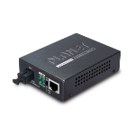 PLANET GT-806A15 network media converter 2000 Mbit/s 1310 nm Black