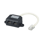 Black Box FAU962 network splitter Black, White