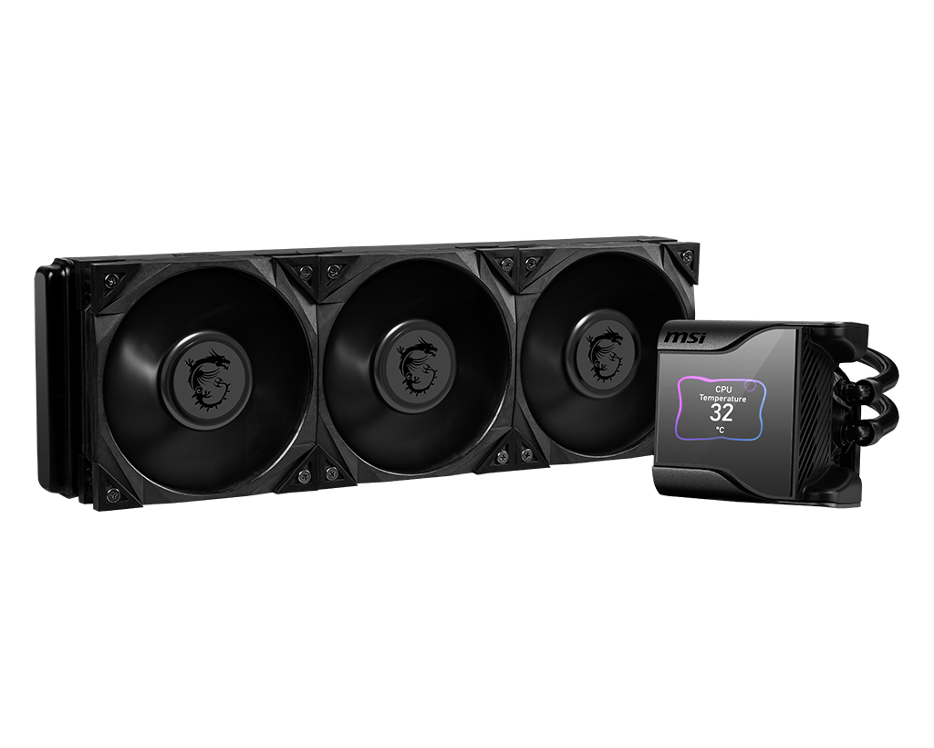 Image of MSI MEG CORELIQUID S360 Liquid CPU Cooler '360mm Radiator, 2.4''...