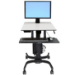 Ergotron WorkFit-C, Single HD Sit-Stand Workstation Black, Grey Multimedia cart