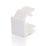 C2G Snap-In Blank Keystone Module White