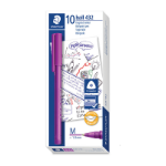 STAEDTLER Staed Ballpoint 432 M Prp Bx10