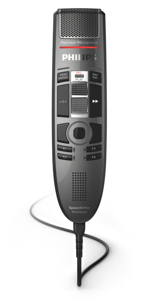 Philips SpeechMike Premium Touch Grey, Metallic