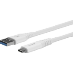 eSTUFF USB-C to A Cable 2m White