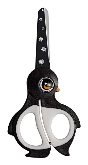 Wedo 73 6003 stationery/craft scissors Universal Straight cut Black, White