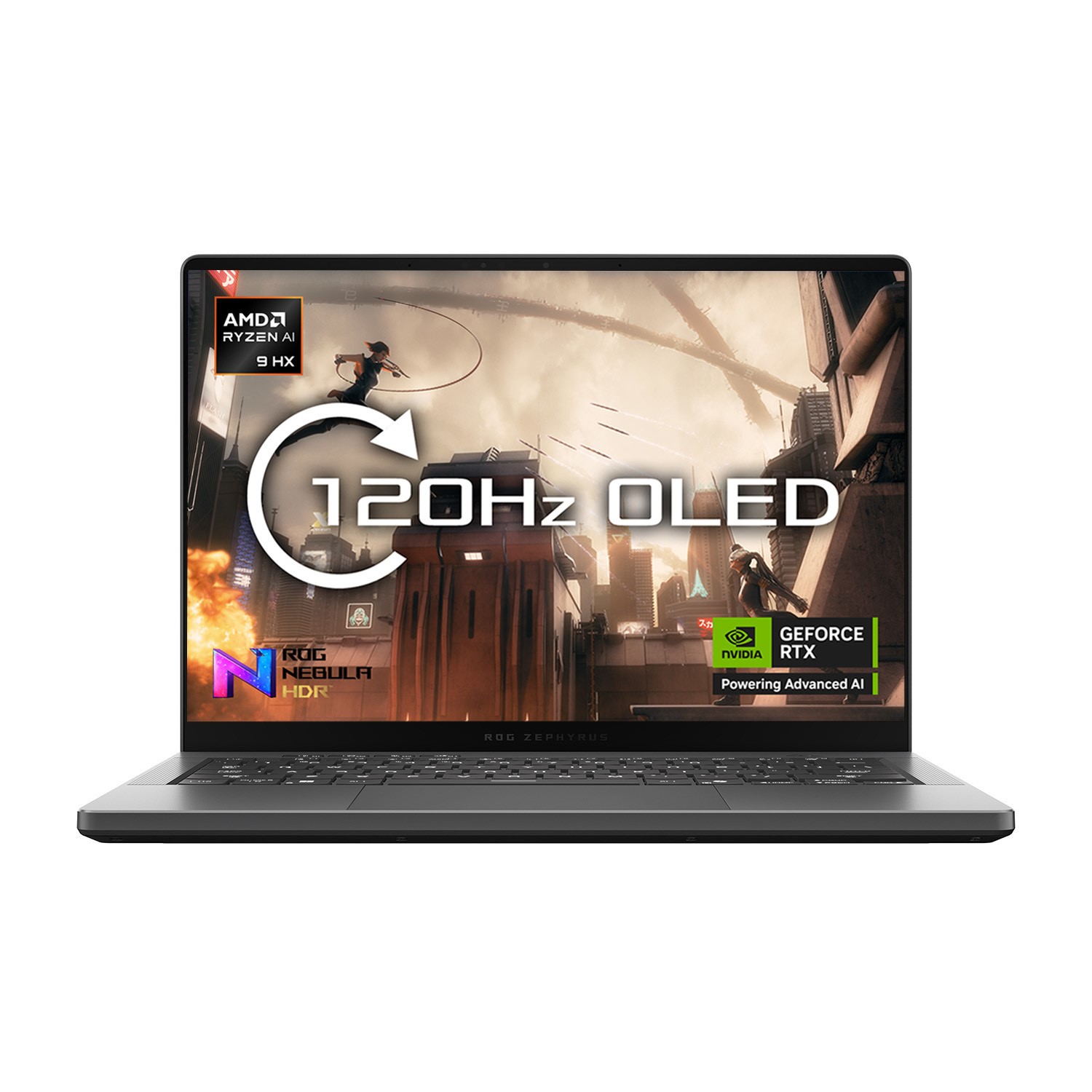 ASUS ROG Zephyrus AMD Ryzen AI 9 16GB RAM 1TB SSD GeForce RTX 5060 120Hz 14 Inch Windows 11 Gaming L