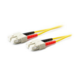 AddOn Networks 10m SC/SC SMF fiber optic cable 393.7" (10 m) Yellow