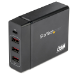 StarTech.com DCH1C3A mobile device charger Universal Black AC Indoor