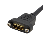 StarTech.com 91 cm standard HDMI-kabel för panelmontering - F/M