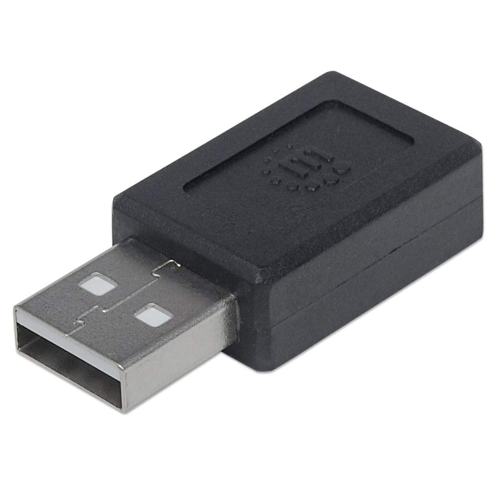 Image of Manhattan USB-C to USB-A Adapter, Female to Male, 480 Mbps (USB...
