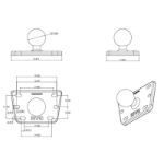 RAM Mounts RAM-B-345U montagekit