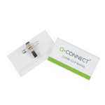 Q-CONNECT KF01568 identity badge/badge holder PVC 50 pc(s)