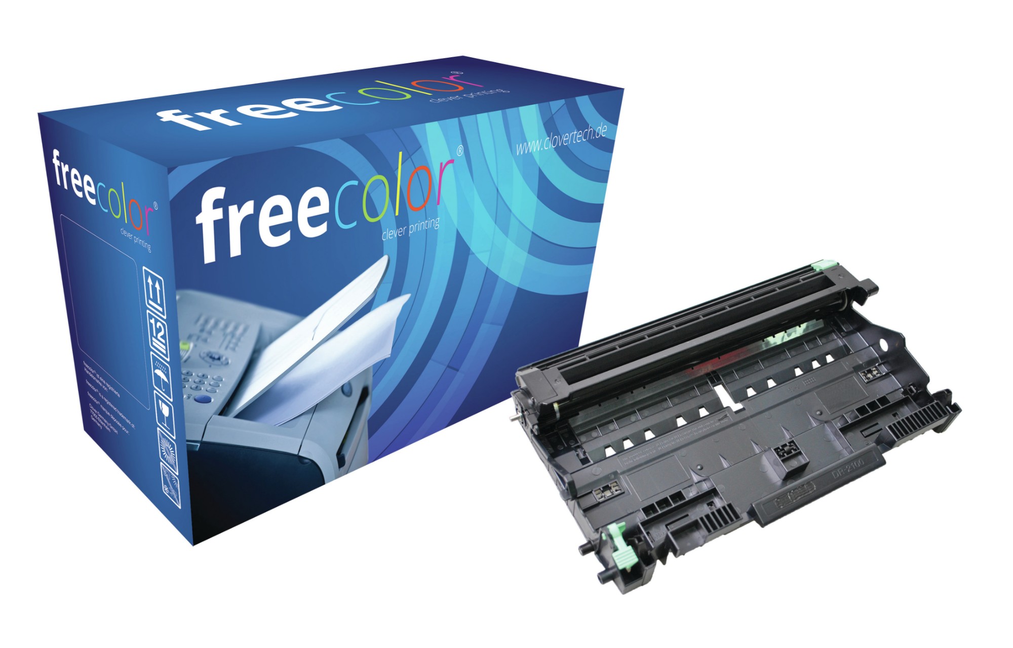 Freecolor DR2100-FRC toner cartridge 1 pc(s) Black