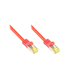 Alcasa 8070R-003R networking cable Red 0.25 m Cat7 S/FTP (S-STP)