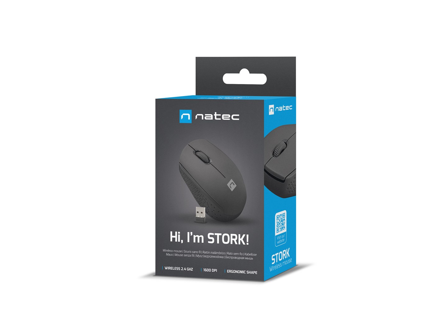 NAT EC NMY-2000 mouse RF Wireless Optical