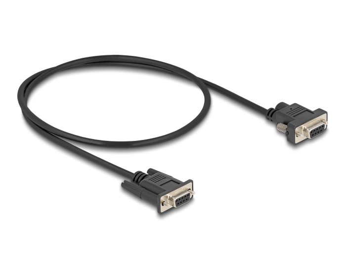 EU Product - Seriell Kabel RS-232 D-Sub9 Bu zu D-Sub9 Bu Pin9 0,5m thumbnail