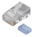 Black Box FMTP6-R2-50PAK wire connector RJ-45 Transparent