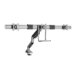Equip 17"-27" Triple Monitor Desk Mount Bracket