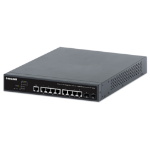 Intellinet 562003 network switch Managed L2+/L3 Gigabit Ethernet (10/100/1000) Power over Ethernet (PoE) 1U Black