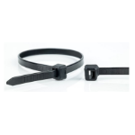 WKK 110349071 cable tie Releasable cable tie Plastic, Polyamide Black 100 pc(s)
