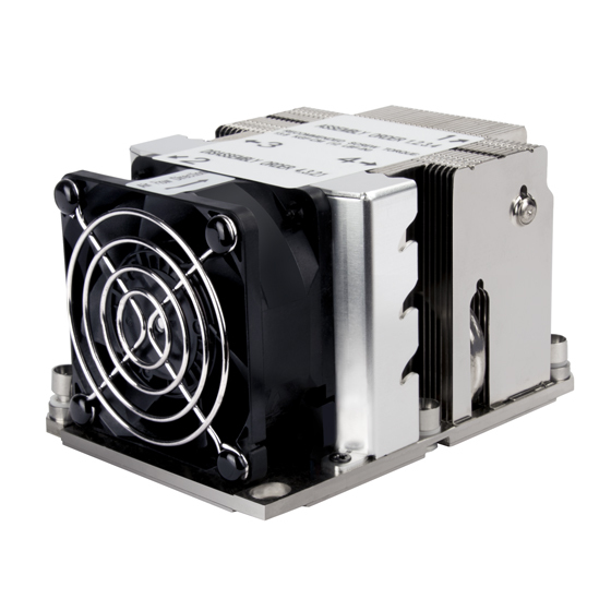 Image of Silverstone XE02-3647N Processor Cooler 6 cm Aluminium, Black 1 pc(s)