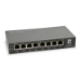LevelOne 8-Port Gigabit PoE Switch, 802.3at/af PoE, 120W