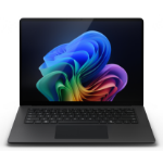 Microsoft Surface Laptop 7 Copilot+ PC Intel Core Ultra 5 236V 38.1 cm (15") Touchscreen 16 GB LPDDR5x-SDRAM 512 GB SSD Wi-Fi 7 (802.11be) Windows 11 Pro Black